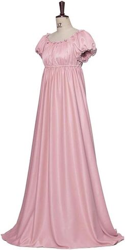 Daphne Dress Women's Regency Dress Jane Austen High Waistline Ball Dress in Saudi Arabia