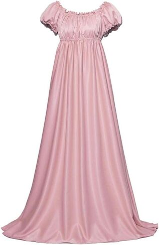 Daphne Dress Women's Regency Dress Jane Austen High Waistline Ball Dress in Saudi Arabia