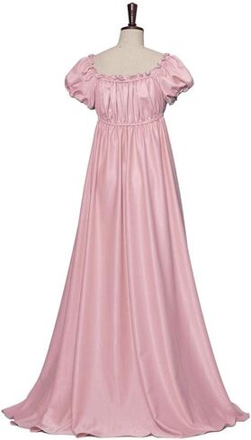 Daphne Dress Women's Regency Dress Jane Austen High Waistline Ball Dress in Saudi Arabia