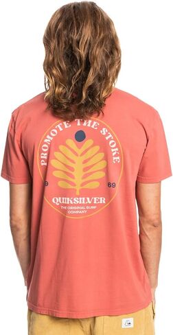Quiksilver Men's Bay of Plenty Ss Tee Shirt in Saudi Arabia