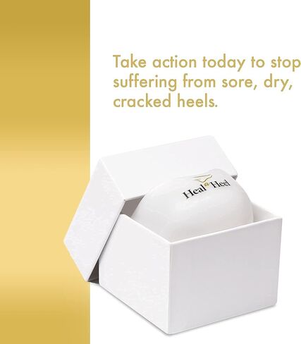Heal A Heel Silicone Heal Cups Size M + NanoGlass Foot File | Natural Dry Heel Solution | Comfortable and Durable Heel Cup for Cracked Heel Treatment in Saudi Arabia