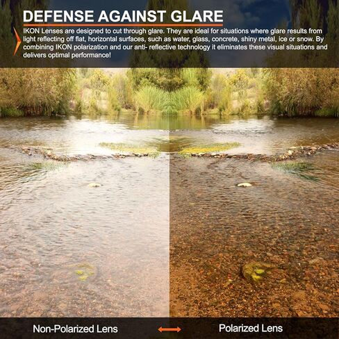 عدسات IKON LENSES المستقطبة البديلة تناسب نظارات Arnette La Pistola AN4179 الشمسية in Kuwait