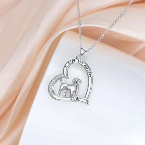 YFN German Shepherd/Labrador Retriever/French Bulldog Necklace Sterling Silver Bulldog Gifts For Women Girls French Bulldog Jewelry For Bulldog Owners in Saudi Arabia