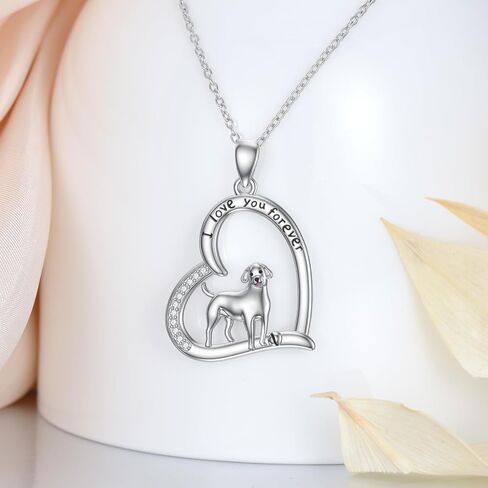 YFN German Shepherd/Labrador Retriever/French Bulldog Necklace Sterling Silver Bulldog Gifts For Women Girls French Bulldog Jewelry For Bulldog Owners in Saudi Arabia