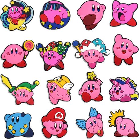 Cartoon Shoe Charms Anime Shoe Decorations Charms Cute Pink Shoe Accessories for Women Girls Birthday Gift Party Favor in Saudi Arabia