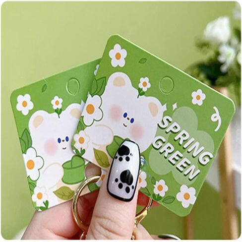Ergugos Pink Candy Bear Keychain Resin Doll keychain Couple Gift Bag Pendant Bag Backpack Accessories Trendy Cartoon Animal Gift for Boys Girls in Saudi Arabia