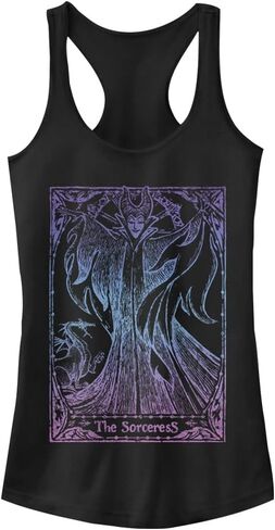 Disney Women's Villains Sorceress Junior's Racerback Tank Top in Saudi Arabia