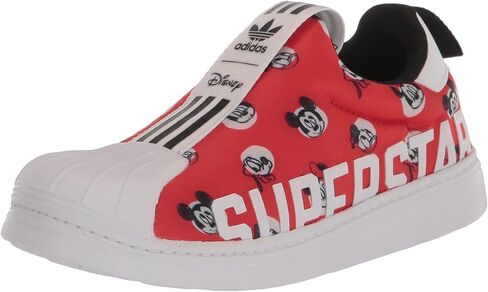 adidas Originals Superstar 360 Sneaker, Vivid Red/White/Black I, 11.5 US Unisex Little Kid in Saudi Arabia