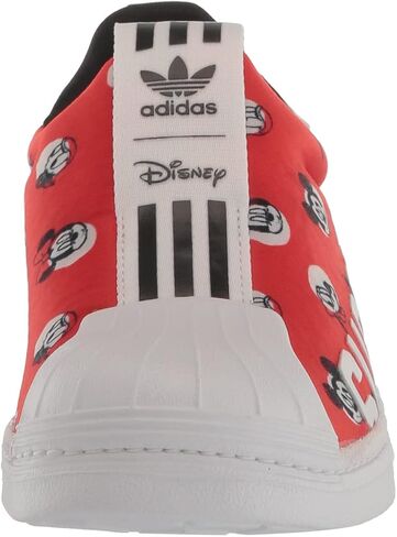 adidas Originals Superstar 360 Sneaker, Vivid Red/White/Black I, 11.5 US Unisex Little Kid in Saudi Arabia