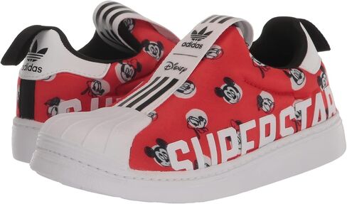adidas Originals Superstar 360 Sneaker, Vivid Red/White/Black I, 11.5 US Unisex Little Kid in Saudi Arabia