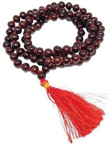 Rosewood Red Sandalwood 8mm Handmade 108+1 Beads Prayer Japa Mala Necklace in Saudi Arabia