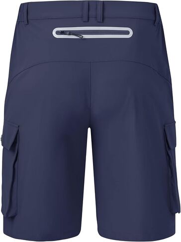 شورت Tyhengta الرجالي القابل للتمدد في الهواء الطلق سريع الجفاف بشريط عاكس للمشي لمسافات طويلة والتخييم والسفر والصيد in Kuwait