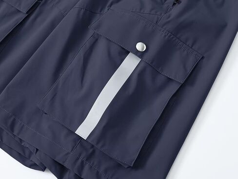 شورت Tyhengta الرجالي القابل للتمدد في الهواء الطلق سريع الجفاف بشريط عاكس للمشي لمسافات طويلة والتخييم والسفر والصيد in Kuwait