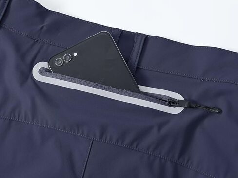 شورت Tyhengta الرجالي القابل للتمدد في الهواء الطلق سريع الجفاف بشريط عاكس للمشي لمسافات طويلة والتخييم والسفر والصيد in Kuwait