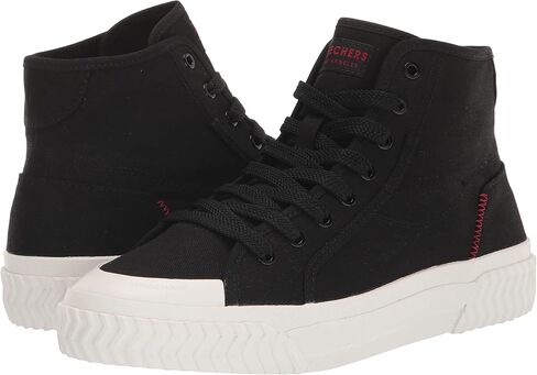 Skechers Women's Street TRAX HI-Tread Highly Sneaker, Black, 9 in Saudi Arabia