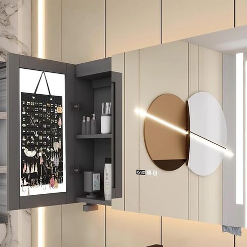 JIUMO Hanging Earrings Organizer, Earring Hanger Wall Mount for Earrings, Pierced Earring Holder, Earring Storage, Earring Hanging Organizer for Women or Girls -Black, 1 Pack in Kuwait