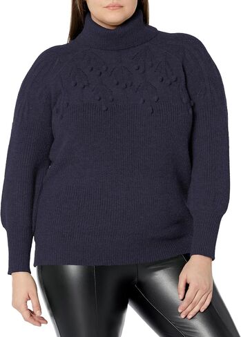 Avenue Women's Plus Size Sweater Elsa Pom in Saudi Arabia