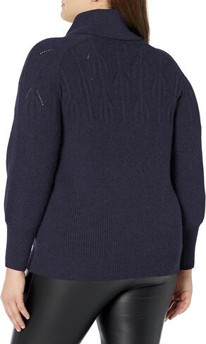 Avenue Women's Plus Size Sweater Elsa Pom in Saudi Arabia