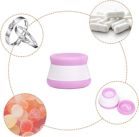 AOUTACC 5 Pack TSA Approved Travel Bottles Sets, 3 Ounce Leakproof Silicone Toiletry Tubes Travel Containers Travel Size Bottles Liquid Portable Leakproof for Shampoo Lotion Toiletries in Saudi Arabia