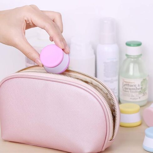 AOUTACC 5 Pack TSA Approved Travel Bottles Sets, 3 Ounce Leakproof Silicone Toiletry Tubes Travel Containers Travel Size Bottles Liquid Portable Leakproof for Shampoo Lotion Toiletries in Saudi Arabia