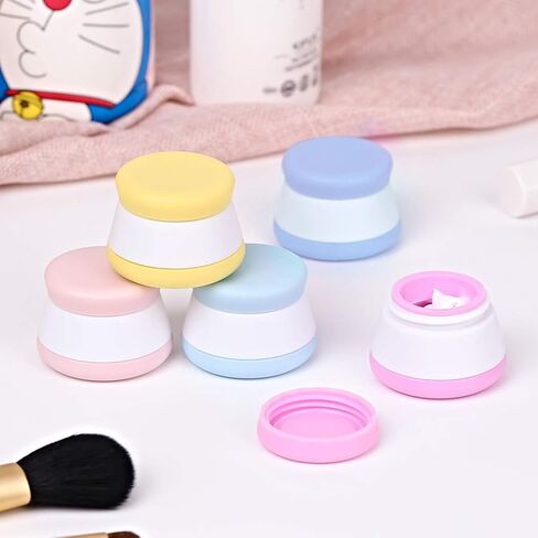 AOUTACC 5 Pack TSA Approved Travel Bottles Sets, 3 Ounce Leakproof Silicone Toiletry Tubes Travel Containers Travel Size Bottles Liquid Portable Leakproof for Shampoo Lotion Toiletries in Saudi Arabia