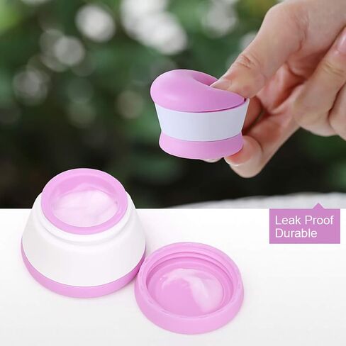 AOUTACC 5 Pack TSA Approved Travel Bottles Sets, 3 Ounce Leakproof Silicone Toiletry Tubes Travel Containers Travel Size Bottles Liquid Portable Leakproof for Shampoo Lotion Toiletries in Saudi Arabia