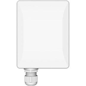 Point to Point/MultiPoint Gigabit Wireless Bridge Dual Band 5.8G WiFi Ip66 Waterproof Up to 5KM 300Mbps High Speed 15dBi High-Gain Antenna 100Mbps LAN Port Outdoor CPE USR-ST515N（1 Pack）