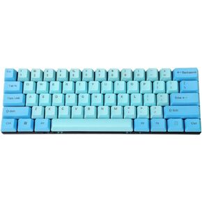 YMDK 61 ANSI 60% Custom Keycaps OEM Profile Thick PBT KEYCAP Suitable for Cherry MX Switches Mechanical Gaming Keyboard GK61(ONLY KEYCAP)