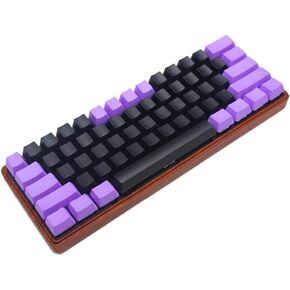 YMDK 61 ANSI 60% Custom Keycaps OEM Profile Thick PBT KEYCAP Suitable for Cherry MX Switches Mechanical Gaming Keyboard GK61(ONLY KEYCAP)