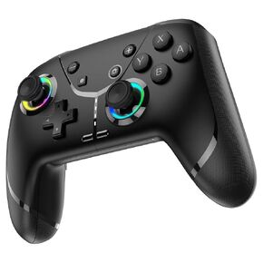 وحدة تحكم لاسلكية Ligame Switch، وحدة تحكم في الألعاب، متوافقة مع iPhone/Android/Phone/PC/Steam/Mac/iOS/iPad/TV مع برمجة/Turbo/Motion/Wake-up/RGB in Kuwait