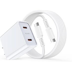 25W Samsung Super Fast Charger Type C Charging Block for Galaxy A15 A55 A14 A54 A13 A53 S24 S23 S22 S21 S20&6ft C سلك كابل الشحن، شاحن هاتف Android سريع لـ Google Pixel 8A 7A 6A 8 7 6 Pro in Kuwait