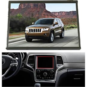 8.4 بوصة تعمل باللمس محول الأرقام شاشة LCD مناسبة لسيارة جيب جراند شيروكي رام 1500 2500 3500 كرايسلر 200 300 دودج تشالنجر SRT فايبر 2014-2017 يوكونكت 3C 8.4A VP3 8.4AN VP4 DJ084NA-01A in Kuwait