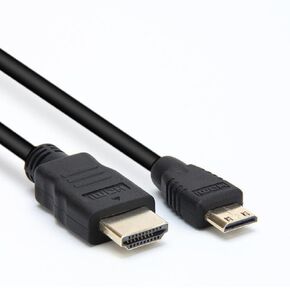 RIIPOO Mini HDMI to HDMI Cable 5Ft, Bi-Directional 4K 60Hz High-Speed V2.0 Mini HDMI Cord for Seamless HDTV, Tablet, Camera, and Camcorder Connectivity