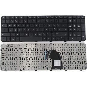 Replacement Keyboard with Frame Compatible with HP Pavilion G6-2000 G6-2100 G6-2200 G6-2300 G6T-2000 g6-2002xx g6-2010nr g6-2090ca g6-2106nr g6-2111us Series US Layout