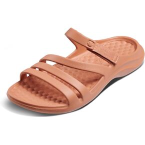 Joybees Women's Lakeshore Sandal Solid Terracotta Women's Size 9