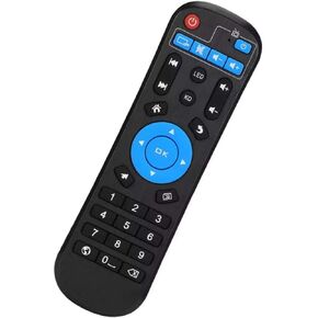 Replaced Remote Control Compatible with Android Smart TV Box T95, T95Z-K-V-U-W Pro, HK1, MX10, X88, X96, TX6, TX3, MX1, H50, H96