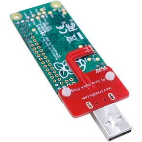 Compatible with Raspberry Pi Zero V1.3/Zero W/WH USB-Micro to USB-A Adapter USB Adapter Plug into Computer USB Port Power Supply and USB OTG Available
