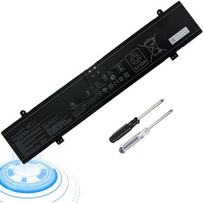 C41N2109 Laptop Battery Compatible with Asus ROG Flow X16 GV601RM GV601RE G614JU GV601VU GV601RE-M5051W GV601RE-M5057X GV601RW-M5110X ROG Strix Scar 18 G834 ROG Zephyrus M16 Series 0B200-04200000