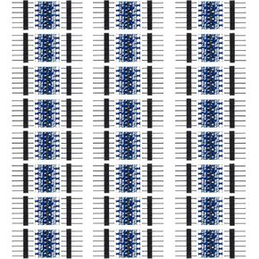 25Pcs 4 Channels IIC I2C Logic Level Converter 3.3V to 5V Shifter Bi-Directional Module