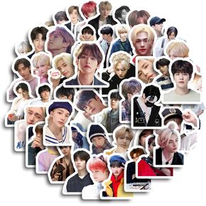 Kpop Stray Kids 282 Pcs Stickers 樂-Star Vinyl Rock Star Luggage Laptop Stickers SKZ Stickers Pack for Phone, Skzoo Stickers (GHBL008)