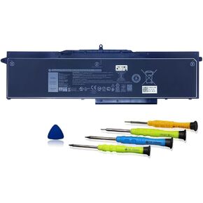 1FXDH Laptop Battery Compatible with Dell Latitude 15 5501 5511 Precision 3541 3551 Series Notebook 01WJT0 1WJT0 11.4V 97Wh 8071mAh 6-Cell