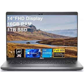Dell Newest Latitude 5000 Series 5430 Business Laptop, 14" FHD Display, Intel Core i5-1235U Processor, 16GB RAM, 1TB SSD, Wi-Fi 6, Backlit KB, FP Reader, RJ-45, HDMI, Windows 11 Pro, Silver