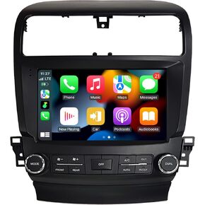 Car Radio for Acura TSX 2004-2008 Stereo Radio Replacement Upgrade Android 14 4+32G 9 Inch Touch Screen with Carplay Android Auto WiFi SWC DSP Bluetooth AHD Backup Camera