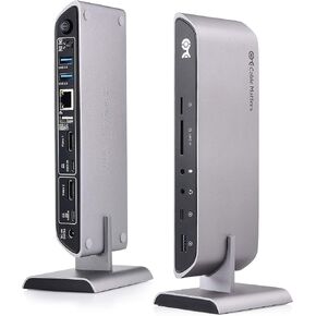 Cable Matters Dual Monitor USB C Dock (USB C Docking Station) for MacBook Pro with Dual 4K HDMI and 80W Laptop Charging (USB-C and Thunderbolt 4 / USB4 / Thunderbolt 3 Port Compatible)