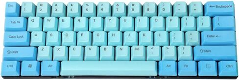 YMDK 61 ANSI 60% أغطية مفاتيح مخصصة OEM ملف تعريف سميك PBT KEYCAP مناسبة لمفاتيح Cherry MX لوحة مفاتيح الألعاب الميكانيكية GK61 (مفتاح فقط) in Kuwait