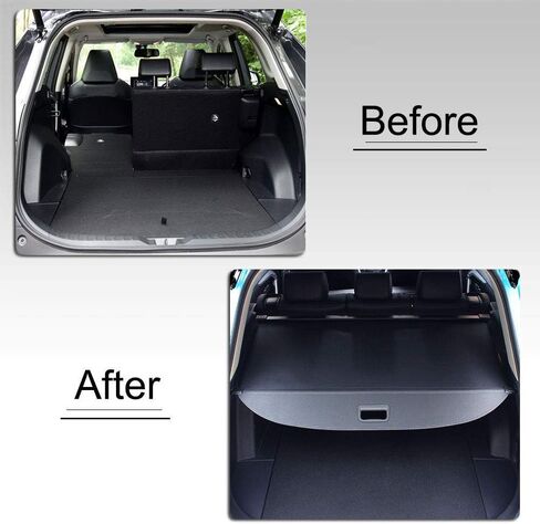 kaungka Protective Cargo Cover Compatible for 2021 2022 2023 2024 Hyundai ioniq 5 Durable Black Rear Trunk Shield Retractable in Saudi Arabia