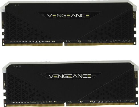ذاكرة سطح المكتب Corsair Vengeance RGB RS 32GB (2x16GB) DDR4 3200MHz C18 (إضاءة RGB الديناميكية، ملفات تعريف الإضاءة المعدة مسبقًا، أوقات استجابة ضيقة، متوافقة مع سلسلة Intel وAMD 300/400/500) أسود in Saudi Arabia