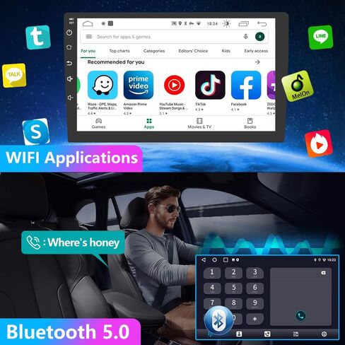 راديو ستيريو للسيارة Android 12 متوافق مع Ford Focus 2012-2017، نظام ملاحة GPS مقاس 9 بوصات مدمج في CarPlay اللاسلكي Android Auto DSP Bluetooth WiFi SWC Head Unit Auto Multimedia Player Radio in Kuwait