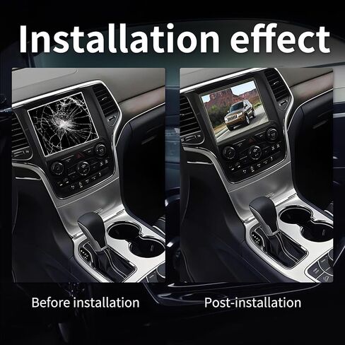 8.4 بوصة تعمل باللمس محول الأرقام شاشة LCD مناسبة لسيارة جيب جراند شيروكي رام 1500 2500 3500 كرايسلر 200 300 دودج تشالنجر SRT فايبر 2014-2017 يوكونكت 3C 8.4A VP3 8.4AN VP4 DJ084NA-01A in Kuwait