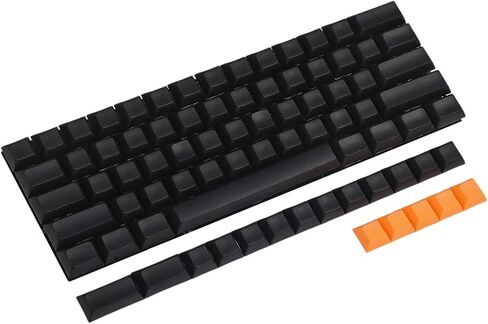 YMDK DSA ملف تعريف فارغ 61 64 68 ANSI مجموعة مفاتيح PBT سميكة للوحة المفاتيح الميكانيكية Cherry MX GH60 XD64 GK64 Tada68 (غطاء المفاتيح فقط) in Saudi Arabia
